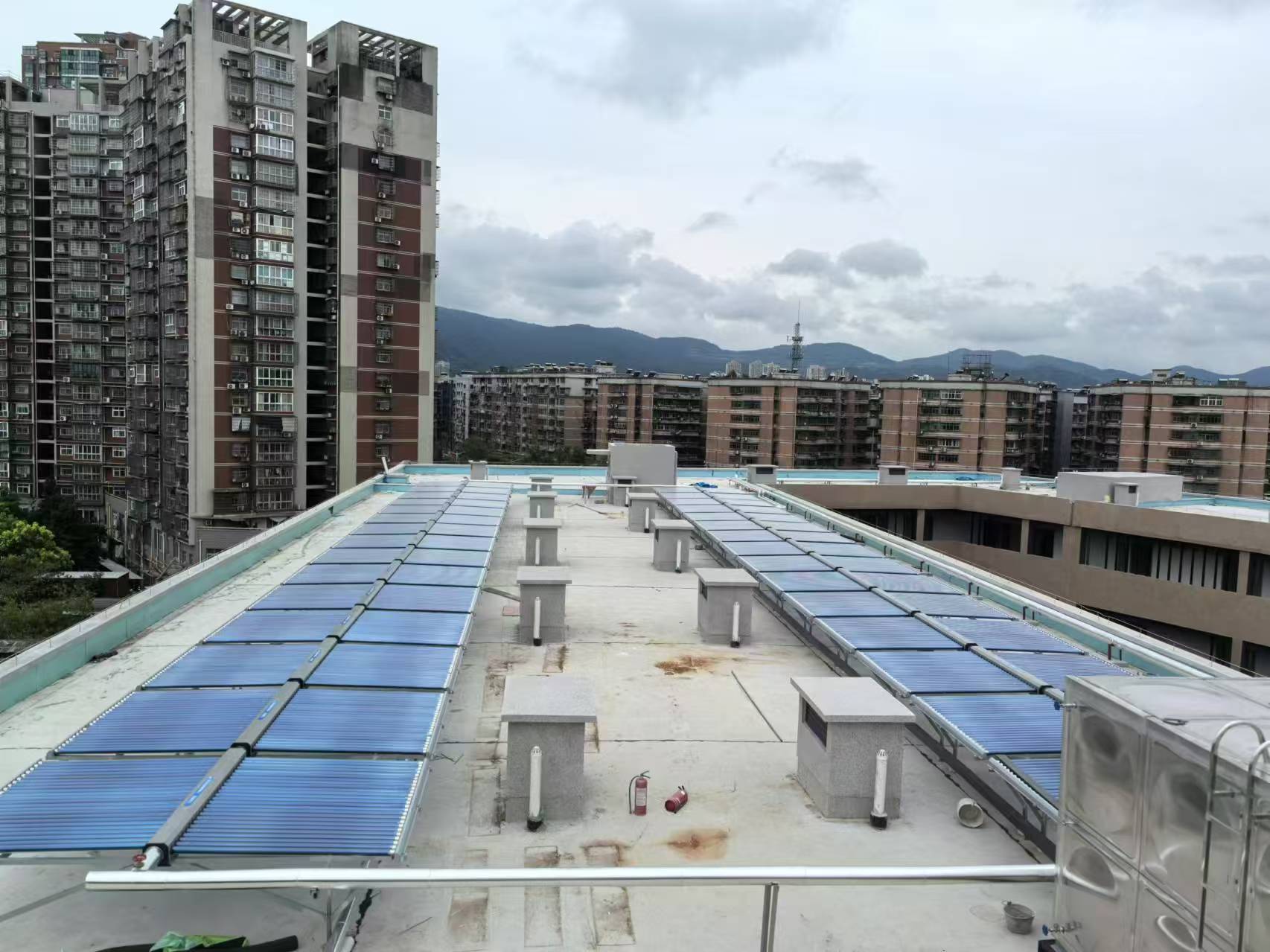 大冶某高校学生宿舍热水设计维保服务项目成功交付使用